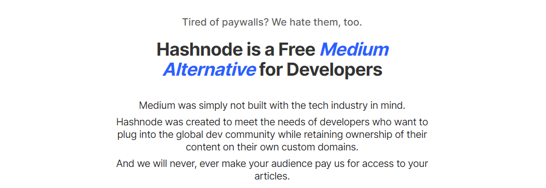 Mencoba Hashnode untuk Pertama Kali