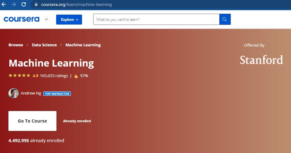 Kuliah Machine Learning di Coursera - Seri 1. Pendahuluan