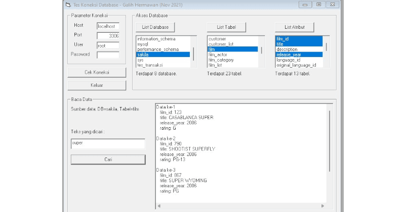 Visual Basic 6 dan MySQL/MariaDB